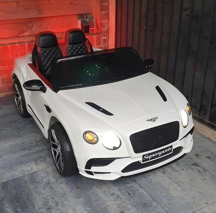Bentley elektrische kinderauto – met afstandsbediening, Kinderen en Baby's, Speelgoed | Buiten | Accuvoertuigen, Zo goed als nieuw