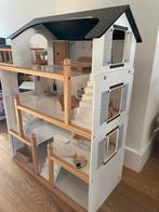 Petite Amelie Houten Poppenhuis + Accessoires, Ophalen, Gebruikt, Poppenhuis