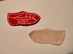 Ajax Amsterdam schoen vintage kleding patch embleem logo, Verzamelen, Ophalen of Verzenden, Zo goed als nieuw, Ajax, Overige typen