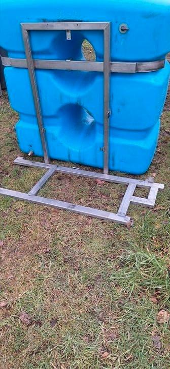 Watertank dikwandig met diverse aansluitingen en vlotter, Tuin en Terras, Hogedrukreinigers, Gebruikt, Benzine, Ophalen