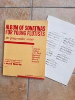 Bladmuziek dwarsfluit/blokfluit en piano Albums 4x, Klassiek, Overige soorten, Ophalen of Verzenden, Zo goed als nieuw