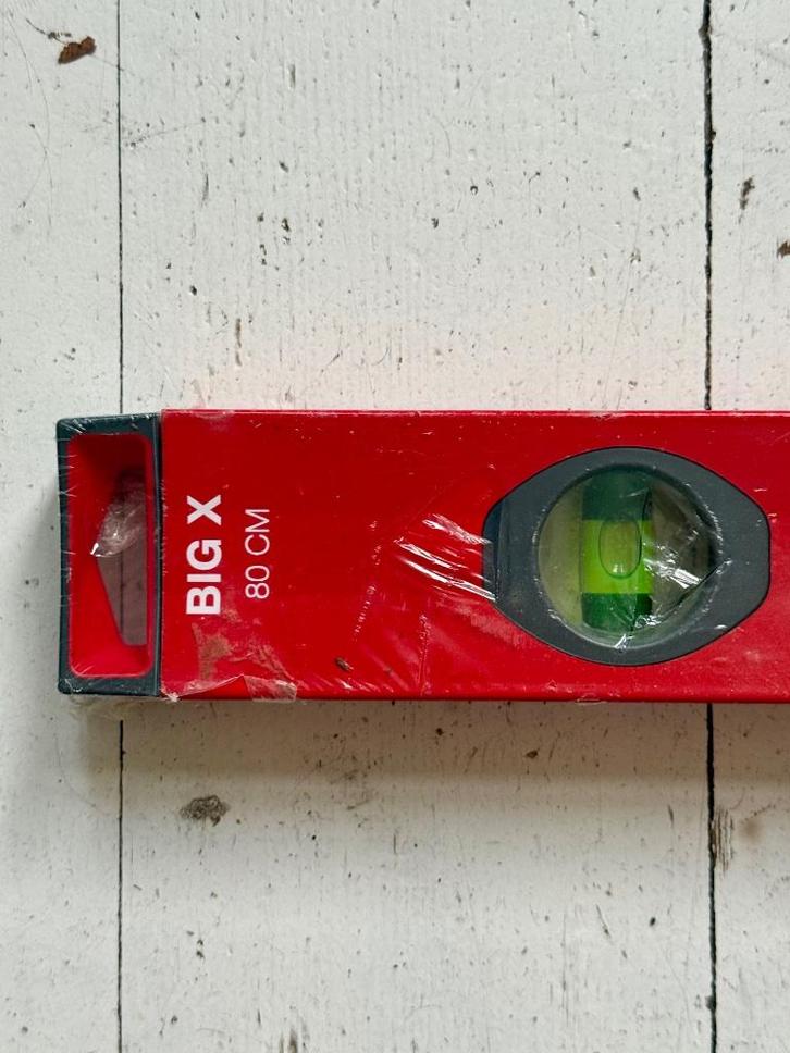 Sola BIG X 80 Aluminium Waterpas 800mm, Doe-het-zelf en Verbouw, Meetapparatuur, Nieuw, Overige meters, Verzenden