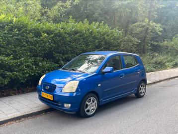 Kia Picanto 1.0 2004 Blauw beschikbaar voor biedingen