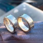 Geboortejaar ring op maat gemaakt, Sieraden, Tassen en Uiterlijk, Ringen, Nieuw, Ophalen of Verzenden, Dame, Zilver