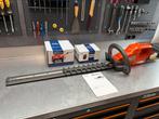 Husqvarna 520iHD70 accu heggenschaar + accu,lader  TOPSTAAT!, Ophalen of Verzenden, Zo goed als nieuw, Accu
