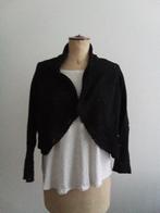 GEHAAKTE DAMES VEST, Zwart, Maat 42/44 (L), Ophalen of Verzenden, Zo goed als nieuw