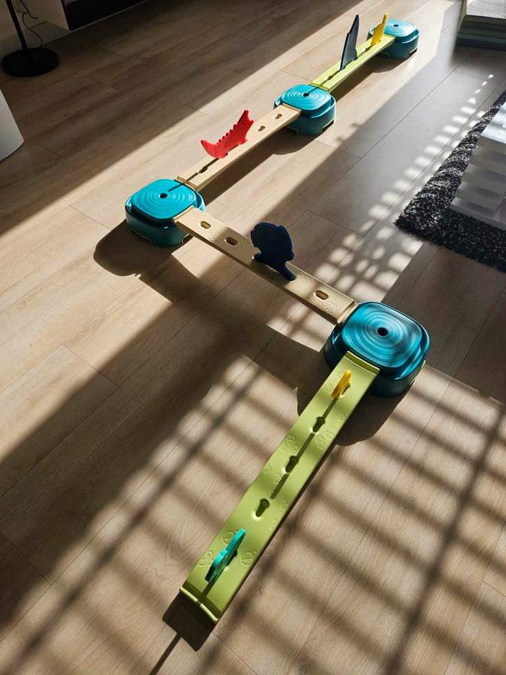 Kleutergym Behendigheidsparcours 2-6 jaar, Kinderen en Baby's, Speelgoed | Buiten | Speeltoestellen, Zo goed als nieuw, Loopbrug