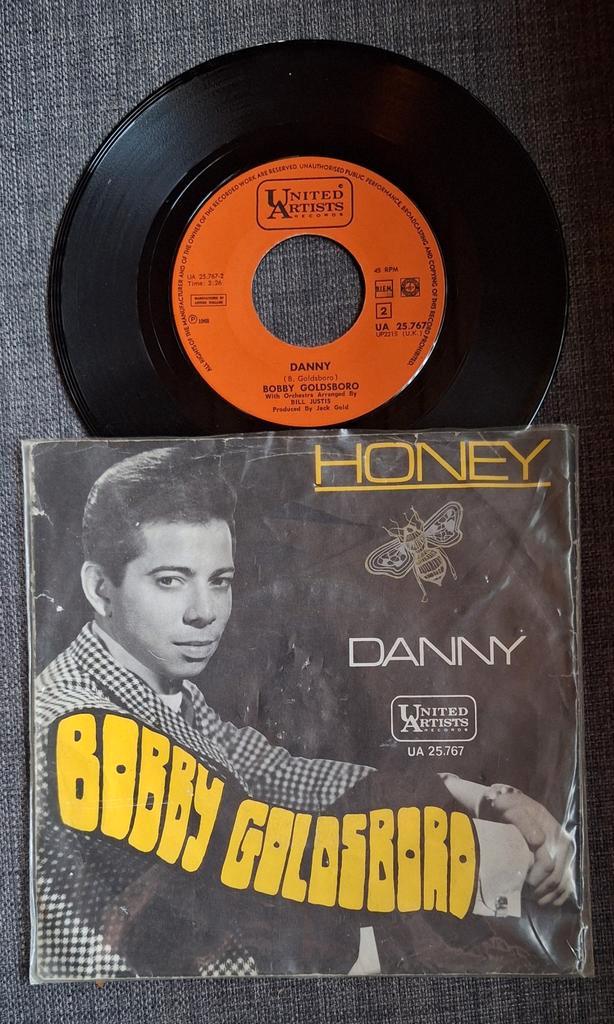 Bobby Goldsboro - Danny / Honey - Vinyl Single, Cd's en Dvd's, Vinyl | Overige Vinyl, Gebruikt, Overige formaten, Ophalen of Verzenden