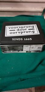 blik voorsprong door oorsprong,, Verzamelen, Blikken, Ophalen of Verzenden