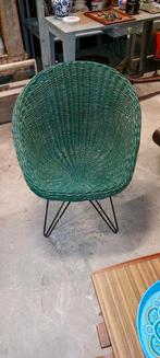 Rattan chair vintage, Huis en Inrichting, Stoelen, Gebruikt, Eén, Ophalen, Overige kleuren