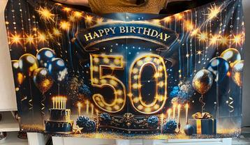 50 Jaar Verjaardag Versiering - Veel! beschikbaar voor biedingen