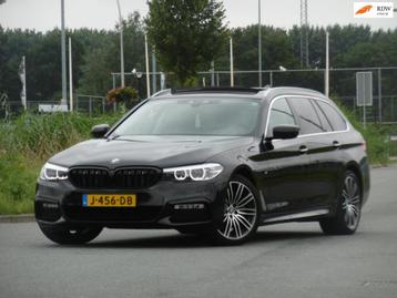 BMW 5-serie Touring 530d M2018 M-SPORT PANORAMADAK/LEER/FULL beschikbaar voor biedingen