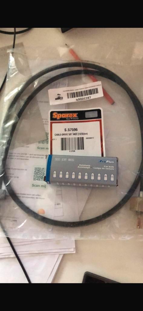 Tractor Toerenteller Kabel Sparex S.57596, Auto-onderdelen, Overige Auto-onderdelen, Nieuw, Ophalen of Verzenden