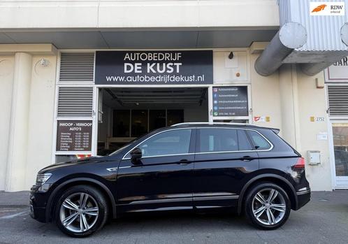 Volkswagen TIGUAN 2.0 TDI DSG 2020 R-Line Pano Leder 360Cam, Auto's, Volkswagen, Bedrijf, Te koop, Tiguan, 360° camera, ABS, Achteruitrijcamera