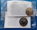 2 x Postpenning 1998 & 1999 Juliana & Wilhelmina   (folie), Verzenden, Overige materialen, Nederland