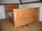 Antiek grenen bed, Antiek en Kunst, Antiek | Meubels | Bedden, Ophalen of Verzenden