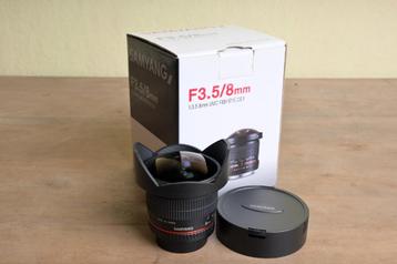 Samyang 1:3.5 8mm UMC Fish Eye CS II beschikbaar voor biedingen