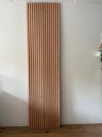 Akoestisch houten wandpaneel / lattenwand, Huis en Inrichting, Woonaccessoires | Wanddecoraties, Ophalen, Zo goed als nieuw