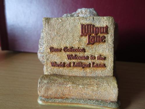 Lilliput Lane -* Welcome Scroll, Verzamelen, Beelden en Beeldjes, Zo goed als nieuw, Overige typen, Verzenden