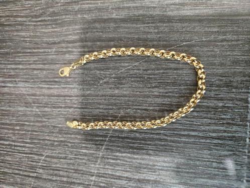 14 k gouden jasseron armband 6 gram, Sieraden, Tassen en Uiterlijk, Armbanden, Nieuw, Goud, Goud, Ophalen of Verzenden