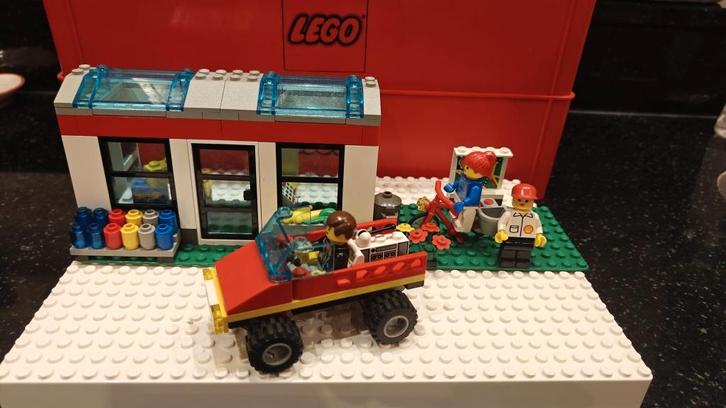 Lego System Shell Convenience Store 1254, Kinderen en Baby's, Speelgoed | Duplo en Lego, Gebruikt, Lego, Complete set, Ophalen of Verzenden