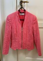 Zara koraal roze blazer met opdruk maat S, Kleding | Dames, Jasjes, Kostuums en Pakken, Zara, Ophalen of Verzenden, Zo goed als nieuw