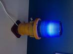 Philips Vliegveld Lamp Vintage LED Lamp met Glazen Lens, Ophalen of Verzenden, Gebruikt, Industrieel
