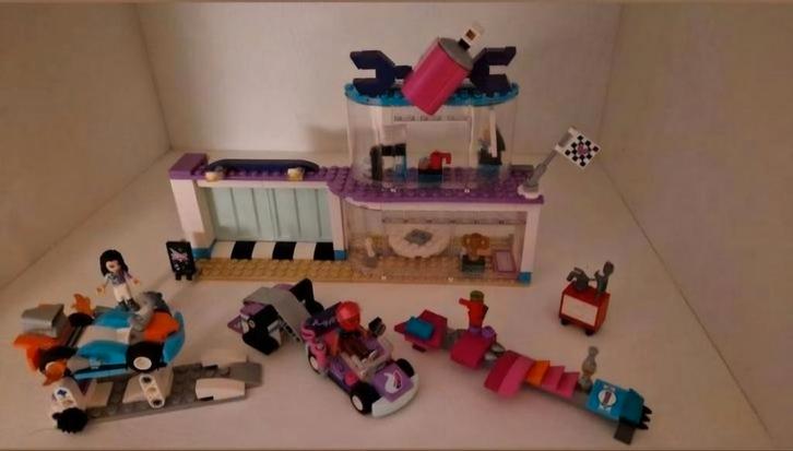 LEGO Friends Kart Creatieve Tuningshop - 41351, Kinderen en Baby's, Speelgoed | Duplo en Lego, Zo goed als nieuw, Ophalen of Verzenden