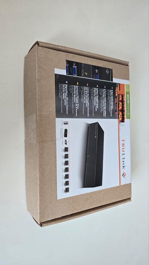 TRUlink VGA Splitter/Extender – 8 Poorten – NIEUW in Doos, Computers en Software, Overige Computers en Software, Nieuw, Ophalen of Verzenden