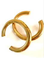 2 Brede goudkleurige manchet armbanden, Ophalen of Verzenden, Zo goed als nieuw, Goud, Staal