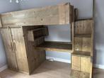 Hoogslaper, Huis en Inrichting, Slaapkamer | Stapelbedden en Hoogslapers, Ophalen, Gebruikt, Eenpersoons, 210 cm