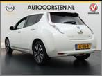Nissan Leaf Tekna 30kWh Leder 360Camera Bose-Sound DAB Nav, Auto's, Nissan, Gebruikt, 1445 kg, Wit, Leaf
