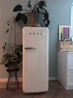 Smeg Koelkast Crème Wit - Met Vriesvak, Witgoed en Apparatuur, Ophalen, Gebruikt, 200 liter of meer, 60 cm of meer