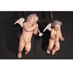 Wall Cherubs – Engel beeld Hoogte 59 cm Set of 2, Verzamelen, Beelden en Beeldjes, Nieuw, Ophalen