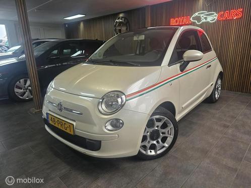 Fiat 500 1.2 / Panoramdak / Automaat / Leer/ DB riem Vervang, Auto's, Fiat, Bedrijf, Te koop, ABS, Airbags, Airconditioning, Alarm