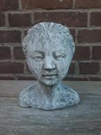 Buste vrouw betonnen beeld tuinbeeld beton, Ophalen of Verzenden, Nieuw