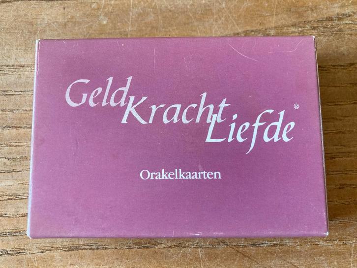 Koppenhol - Geld Kracht Liefde, orakelkaarten, Boeken, Esoterie en Spiritualiteit, Zo goed als nieuw, Overige typen, Tarot of Kaarten leggen