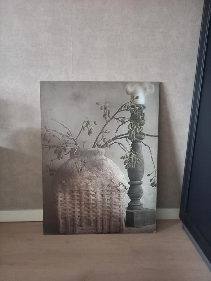 NIEUW *** Stoer & sober *** schilderspaneel leemmand, Huis en Inrichting, Woonaccessoires | Schilderijen, Tekeningen en Foto's