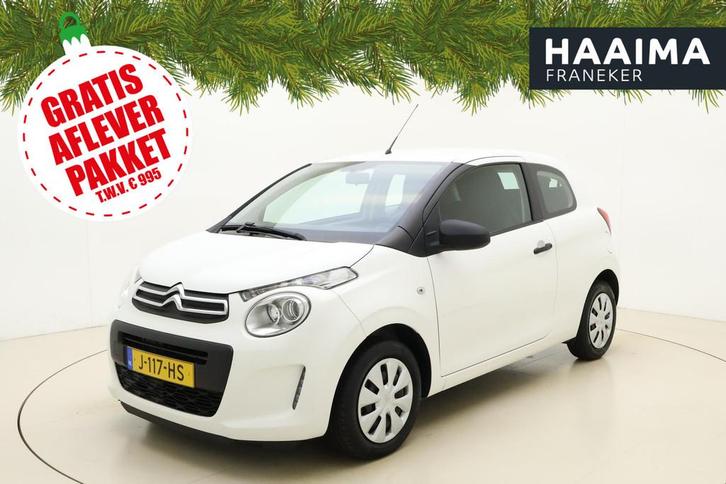 Citroen C1 1.0 VTi Live 68pk | Radio | Bluetooth | Zuinig |, Auto's, Citroën, Bedrijf, Te koop, C1, ABS, Airbags, Alarm, Boordcomputer