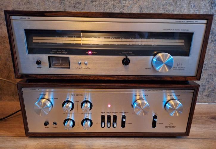 Prachtige Luxman L-31 Set: Versterker & Tuner - Gereviseerd!, Antiek en Kunst, Antiek | Tv's en Audio, Ophalen