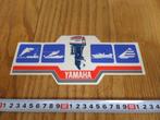 sticker transparant YAMAHA buitenboordmotor *, Ophalen, Zo goed als nieuw, Bedrijf of Vereniging