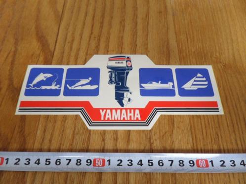 sticker transparant YAMAHA buitenboordmotor *, Verzamelen, Stickers, Zo goed als nieuw, Bedrijf of Vereniging, Ophalen