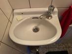 wasbak toilet jaren 60 70 antiek oude wasbak, Ophalen, Gebruikt, 50 tot 100 cm, Minder dan 100 cm