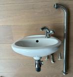 Villeroy en Boch toilet fontein met Grohe kraan, Doe-het-zelf en Verbouw, Sanitair, Ophalen, Gebruikt, Rvs, Toilet
