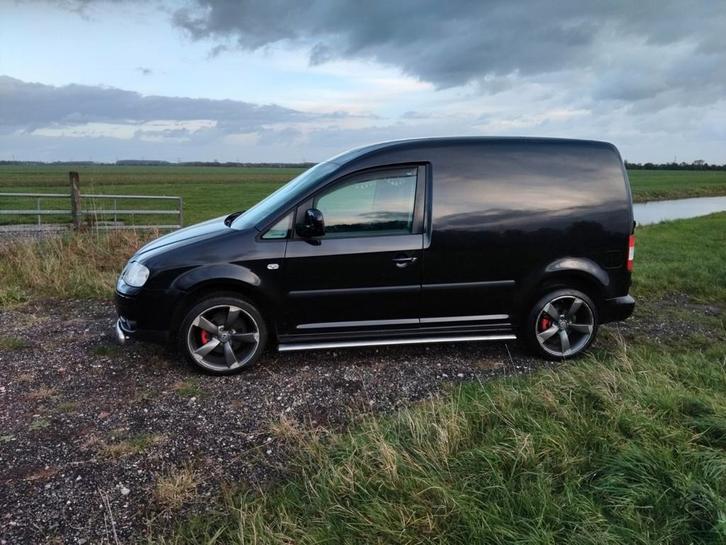 Volkswagen Caddy 1.9 TDI 77KW Bestel AUT 2010, Auto's, Bestelauto's, Particulier, ABS, Achteruitrijcamera, Airbags, Airconditioning