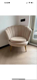 Prachtige Schelp Fauteuil - Zo Goed Als Nieuw!, Huis en Inrichting, Stoelen, Overige kleuren, Ophalen of Verzenden, Zo goed als nieuw