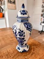 Delfts blauwe dekselpot Royal Delft Goedewaagen dekselvaas, Ophalen of Verzenden