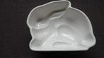 Puddingvorm Haas Haasje 14 cm Wit Creme, Antiek en Kunst, Curiosa en Brocante, Ophalen of Verzenden