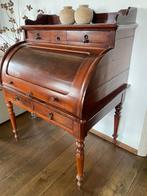 Antieke secretaire met rolluik, Antiek en Kunst, Antiek | Kantoor en Zakelijk, Ophalen of Verzenden