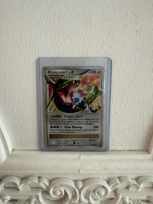 Rayquaza C Lv.X DP47, Hobby en Vrije tijd, Verzamelkaartspellen | Pokémon, Ophalen of Verzenden